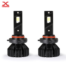 Copper Substrate Anti-EMI Interference Temperature Control Lighting System 9005 Csp LED Headlights